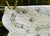 Textile 1940s Vintage All-Cotton Hand-Stitched Double Wedding Ring Scalloped Quilt For Sale - Image 7 of 18