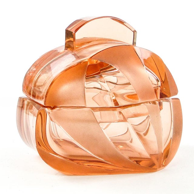 Art Deco Czechoslovakian Candyer from Moser, 1930s For Sale - Image 16 of 16