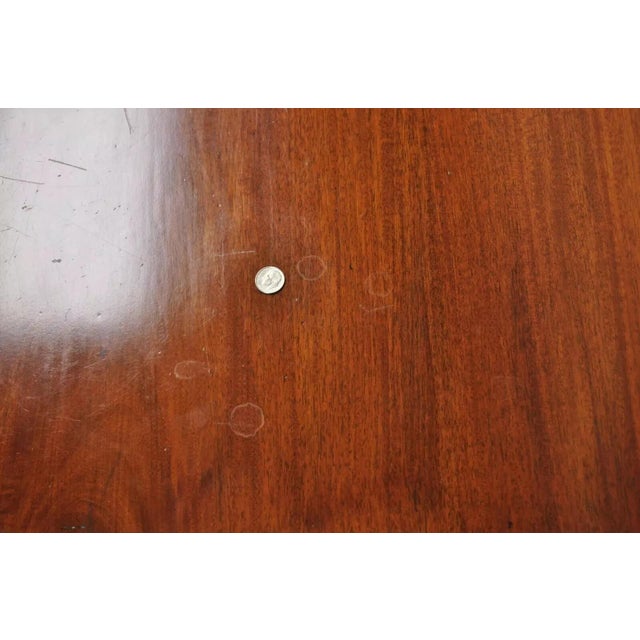 Brown Antique Herts Brothers Edwardian Bronze & Satinwood Inlay Mahogany Chest Dresser For Sale - Image 8 of 12