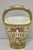 Art Deco Antique Nippon Morimura Art Deco Hand Painted Porcelain Top Handle Bucket Vase For Sale - Image 3 of 17