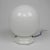 Art Deco Ceiling Lamp with Round Glass Ball and Porcelain Fixture, 1930s For Sale - Image 15 of 15