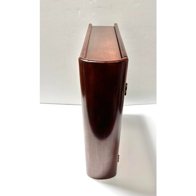 Vintage Bombay Company Book Box – Faux Book Storage Box – Library Decor Keepsake Box For Sale In Louisville - Image 6 of 11