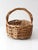 Vintage Woven Gathering Basket For Sale - Image 6 of 14