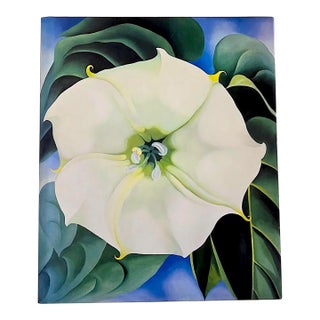 1987 1st Edition Art Book, "Georgia O'Keefe: One Hundred Flowers", Nicholas Callaway Editor For Sale