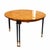 Vintage French Round Lacewood Salon Table by Jean-Rémy Couradette, 2001 For Sale - Image 6 of 6