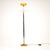 Gold Vintage French Floor Lamp attributed to Le Dauphin, 1970s For Sale - Image 8 of 8