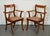 Vintage Yew Wood Dining Chairs, Set of 8 For Sale - Image 14 of 17