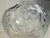 Large Vintage Hand Cut Clear Crystal Glass Flower Basket Centerpiece Bowl For Sale - Image 13 of 13