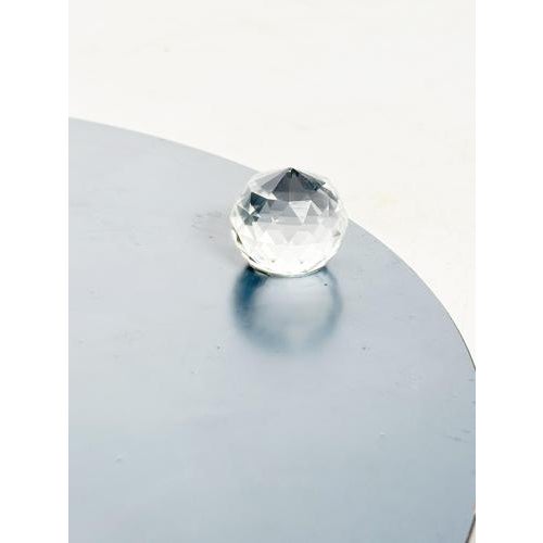 Gold Mirrored Triver in Beveled Glass, France, 1960s For Sale - Image 8 of 12