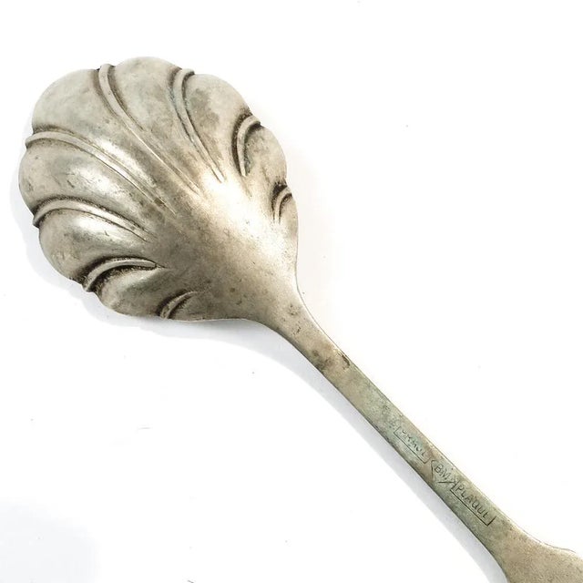 Art Deco Polish Sugar Spoon from Fraget, 1920s, in Good conditions. Designed 1920 to 1949 This piece has an attribution...