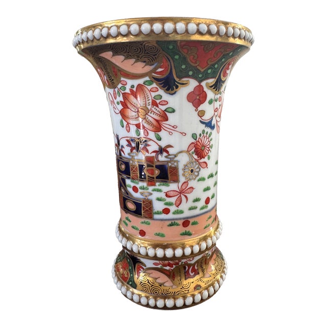 Early 19th Century Spode Imari Spill Vase For Sale