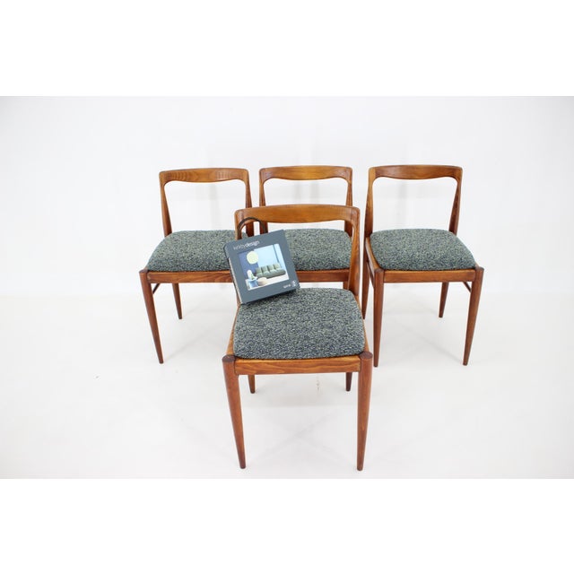 Brown Dining Chairs attributed to Drevotvar Jablone, Czechoslovakia, 1970s, Set of 4 For Sale - Image 8 of 14