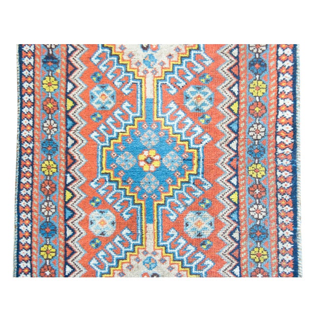 Early 20th Century Persian Heriz Runner For Sale - Image 14 of 14