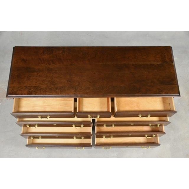 Wood 1980s Harden Solid Cherry Dresser For Sale - Image 7 of 10