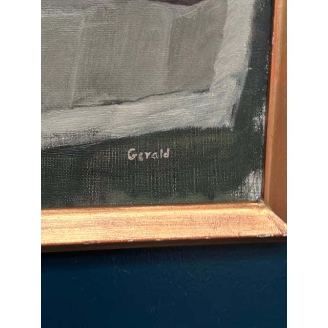 Gerald, Fish, 1960s, Oil on Canvas, Framed For Sale - Image 9 of 12