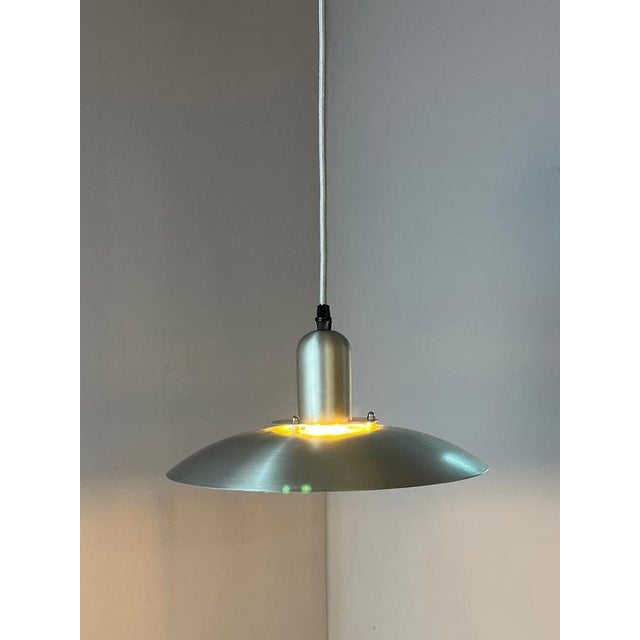 Silver Pendant Lamp from Jeka For Sale - Image 3 of 11