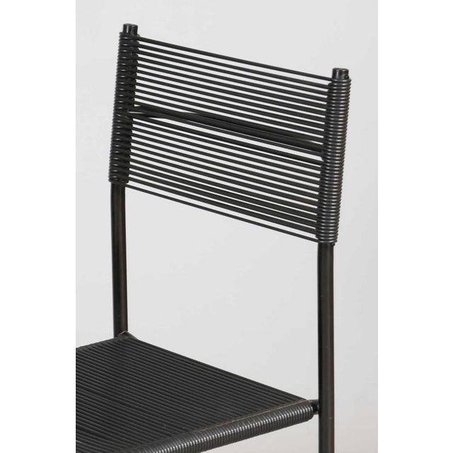 101 Spaghetti Chair with Ottoman and Calder Table Lamp by Belotti for Alias & Franch for Metalarte, 1970s, Set of 3 For Sale - Image 10 of 14