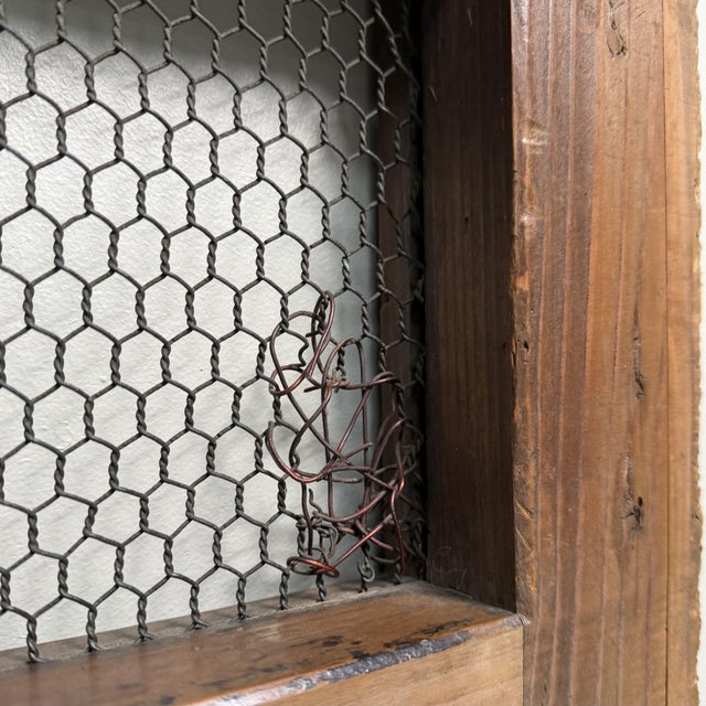 Antique Japanese Architectural Sliding Door Wall Panel, 1890s For Sale - Image 14 of 18