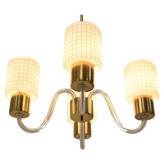Mid-Century Chandelier from Kamenicky Senov, 1970s For Sale