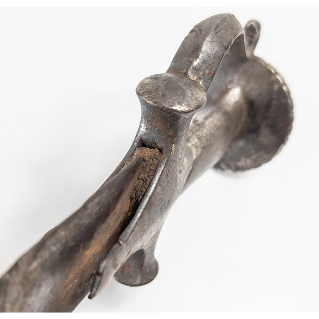 18th Century Indian Mughal Period Steel Tulwar Sword For Sale - Image 15 of 18