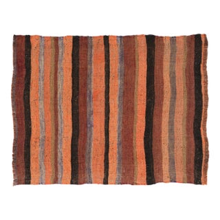 Striped Vintage Mini Kilim Rug - 2`3″ X 2`8″ For Sale