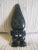Black Vintage Black Stone Sculpture For Sale - Image 8 of 8