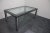 Black Lacquer Wood, Steel, and Glass Dining Table by Marco Zanuso for Zanotta, 1970s For Sale - Image 3 of 8