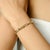 Elevate your jewelry collection with this 14 Karat Yellow Gold Diamond Paperclip Link Bracelet, meticulously crafted in a...