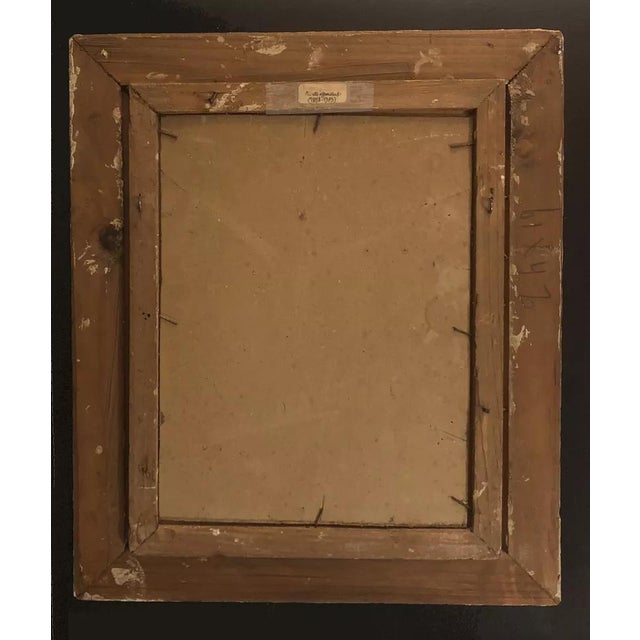 Bouquet of Flowers, 19th Century, Oil Painting on Panel, Framed, in Very Good conditions. Designed before 1890