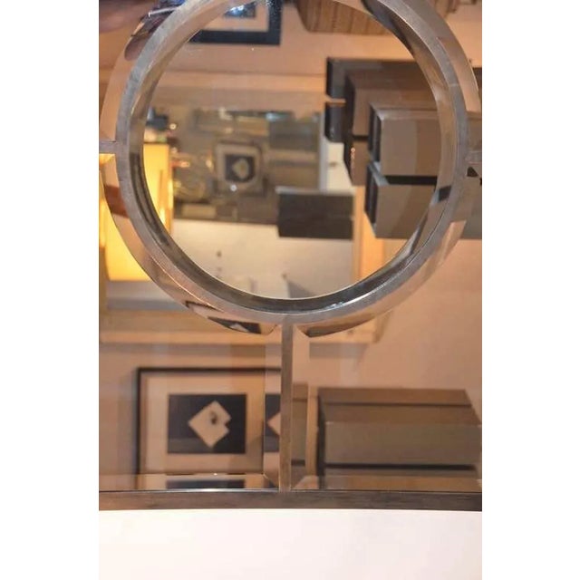 Not Yet Made - Made To Order Contemporary Design Frères Solid Brass Beveled 'Quadrature' Mirrors - a Pair For Sale - Image 5 of 9