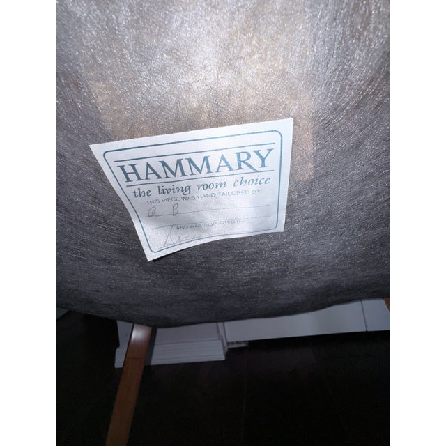 Mid-Century Hollywood Regency Hammary Cane Barrel-Back Chairs - A Pair For Sale - Image 4 of 12