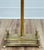 Metal Vintage Brass Clamshell Motif Fireplace Tools and Stand For Sale - Image 7 of 10