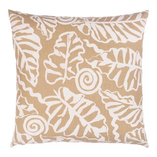 Schumacher Del Mar I/O Pillow In Wheat For Sale