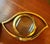 1960's Hermes "Eye of Cleopatra" Desk Magnifing Glass Jean Cocteau Loupe Design For Sale - Image 9 of 10