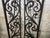 Vintage Art Deco Wrought Iron Gate Doors, 1920s, Set of 2 For Sale - Image 16 of 18