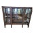1890s Mission Display Cabinet For Sale