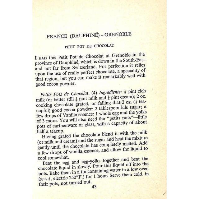 1950s "Philip Harben's Best Dishes From Europe" 1958 Harben, Philip For Sale - Image 5 of 7