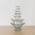 Spanish 1930s Spanish Scalloped Glass Bud Vase For Sale - Image 3 of 9
