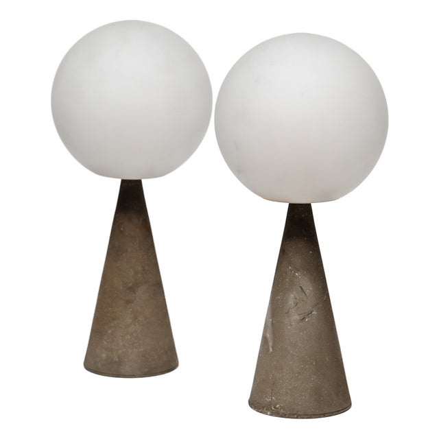 Bilia Table Lamps by Gio Ponti for Fontana Arte, Set of 2 For Sale