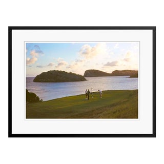 Toni Frissell 'Golf at the Mill Reef Club' Archival Pigment Print Framed in Black For Sale