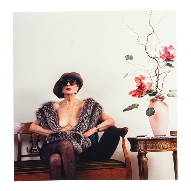 Anne Sager Seated Female Nude Photograph C-Print For Sale