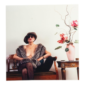 Anne Sager Seated Female Nude Photograph C-Print