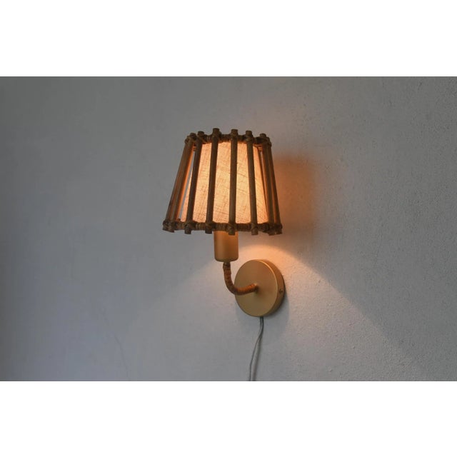 Mid century modern wall scones, This charming Organic rattan wall mounted sconce lamp is designed to bring a touch of mid-...