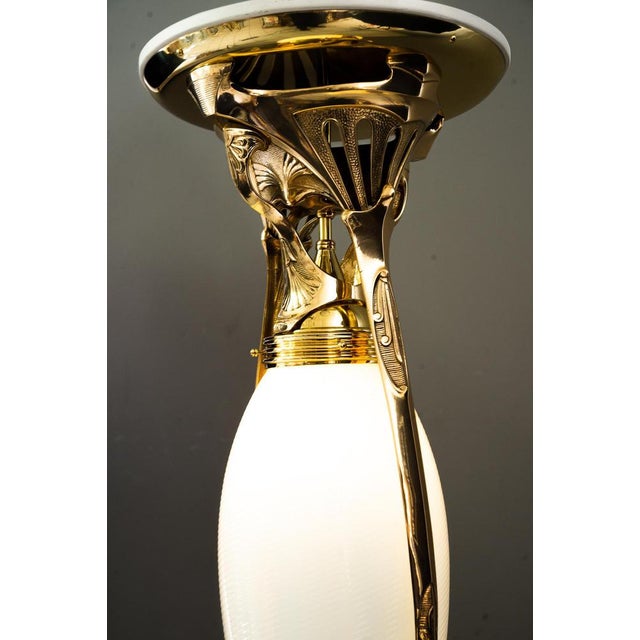 Vintage Art Deco Ceiling Lamp, 1920s For Sale - Image 11 of 16