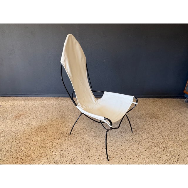 Pair of Jerry Johnson Sling Chairs For Sale - Image 11 of 12
