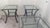 Ebony 1980s Fortunoff Glass & Bronze End Tables & Coffee Table, Atrributed For Sale - Image 8 of 11