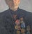 Portrait Man Oil Painting Original Art Ukrainian Artist Sokolovsky G.G., 1983 For Sale - Image 4 of 6
