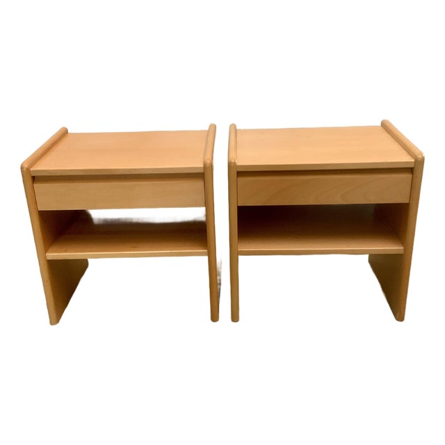 1970s Pair of Mid-Century Nightstands , Denmark For Sale