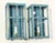 Exquisite Vintage Verdigris Brass Wall Lanterns / Sconces – Pair For Sale - Image 9 of 17