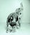 Glass Oggetti (Murano, Italy) Fine Crystal Very Large Imposing Solid Glass Elephant Sculpture - 11 1/2 Inches Tall! For Sale - Image 7 of 10